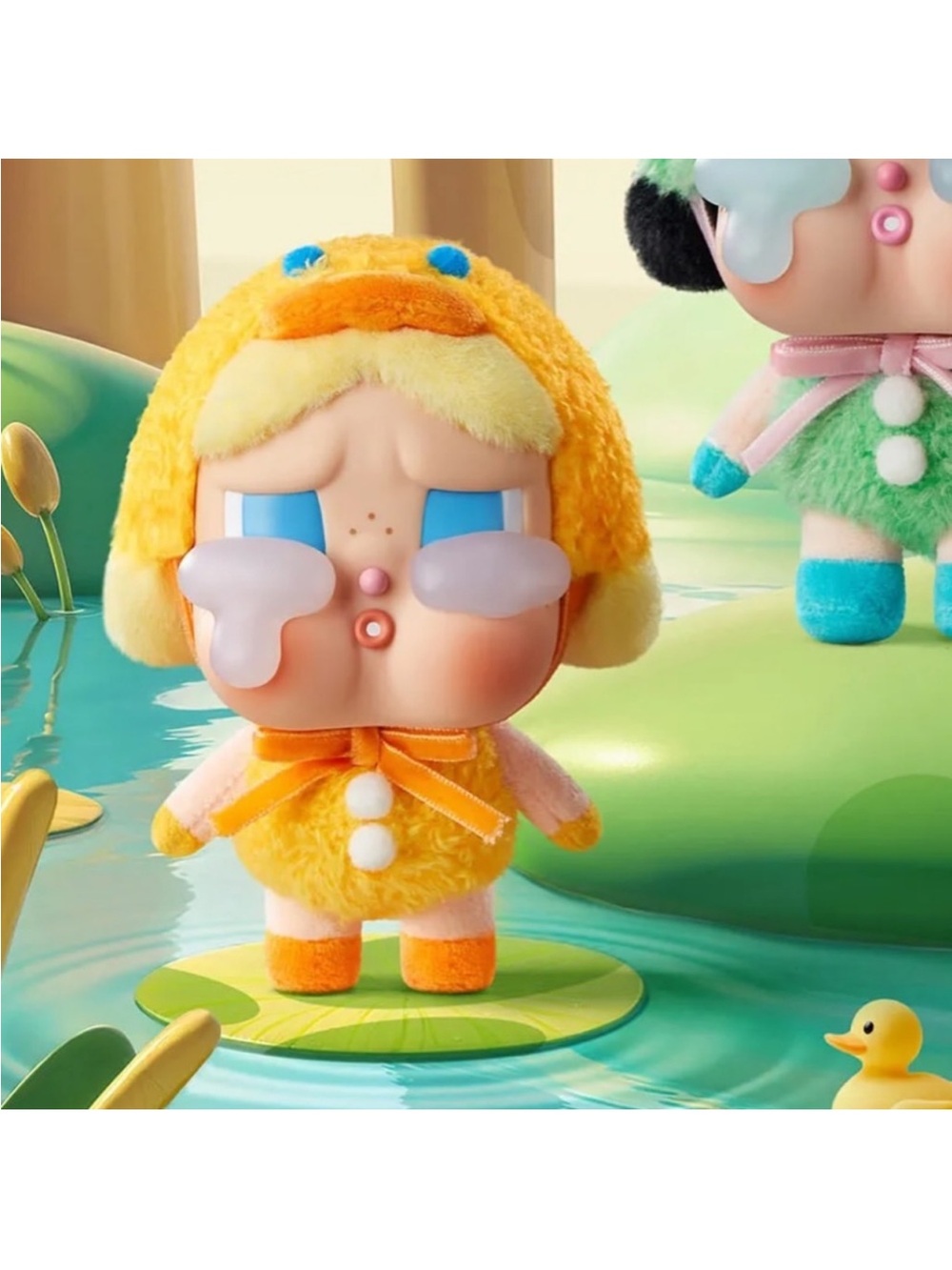 CRYBABY | Crying Again Series | Vinyl Face Plush Pendant | Duck You